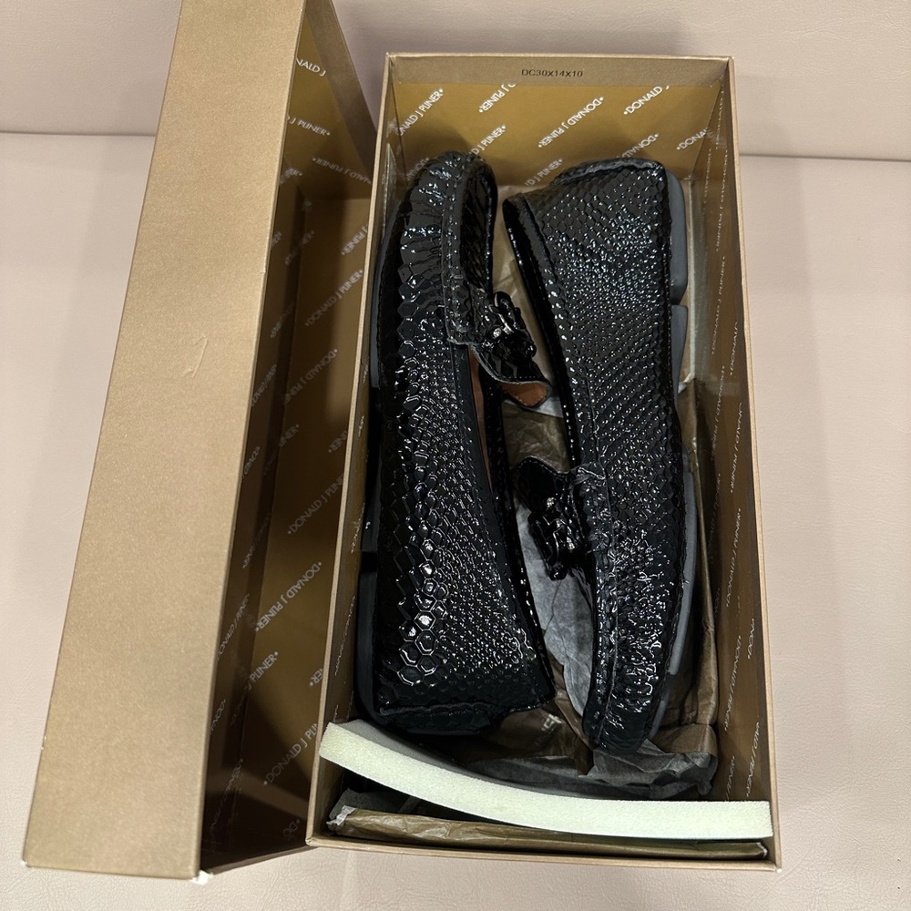 Donald Pliner Python Print Loafers - image 2